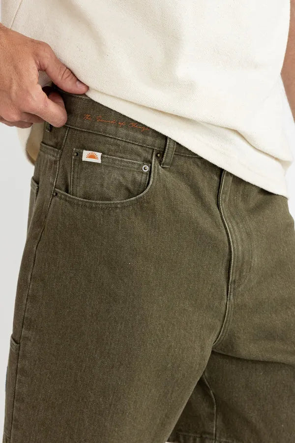 Rhythm Mens Shorts Toby Denim