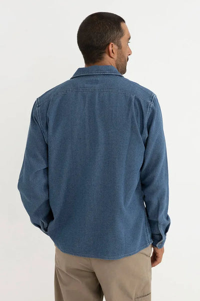 Rhythm Mens Shirt Textured Wale