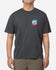 Lost Mens Shirt Emblem Boxy