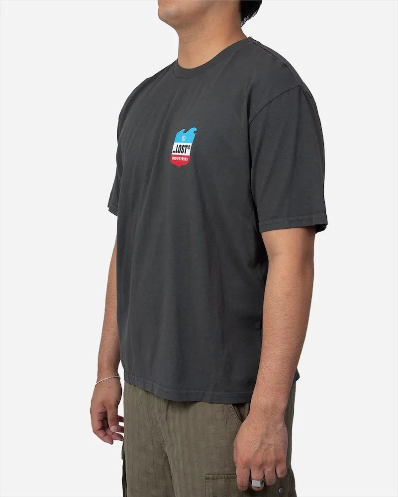 Lost Mens Shirt Emblem Boxy