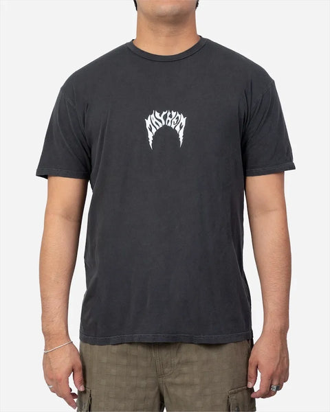 Lost Mens Shirt Mayhem Bolts Vintage Dye