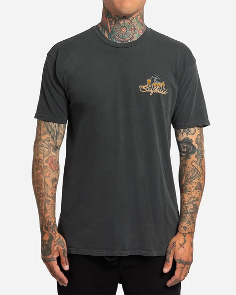Lost Mens Shirt Rider Vintage Dye