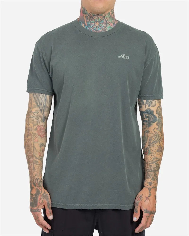 Lost Mens Shirt Lam Vintage Dye