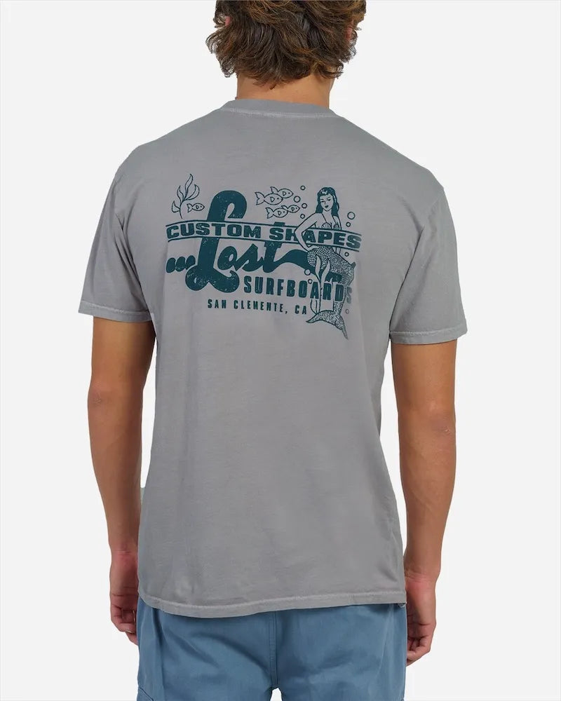 Lost Mens Shirt Maritime Vintage Dye