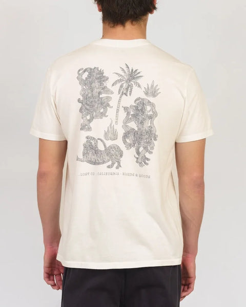 Lost Mens Shirt Sundowners Vintage Dye