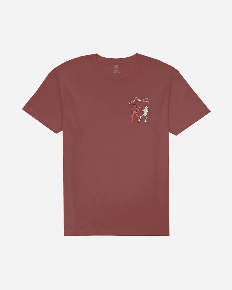 Lost Mens Shirt Bone Breakers Vintage Dye