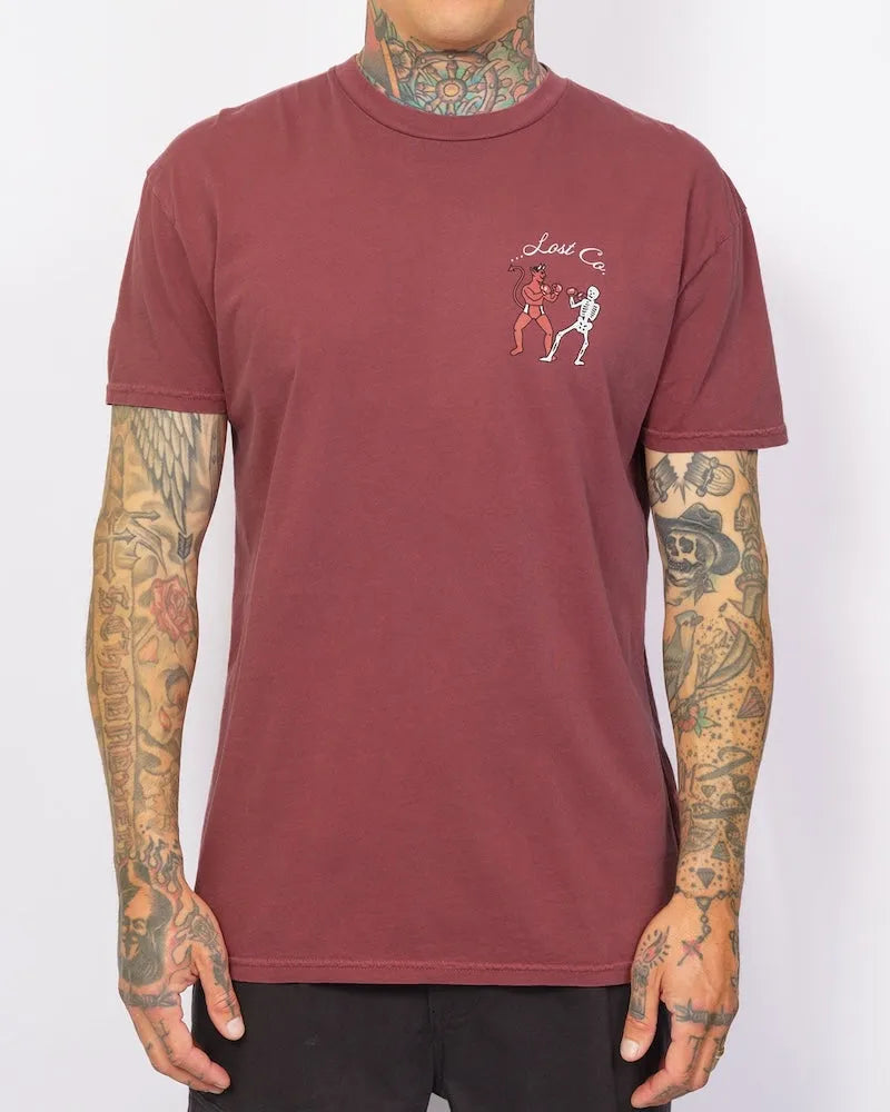 Lost Mens Shirt Bone Breakers Vintage Dye