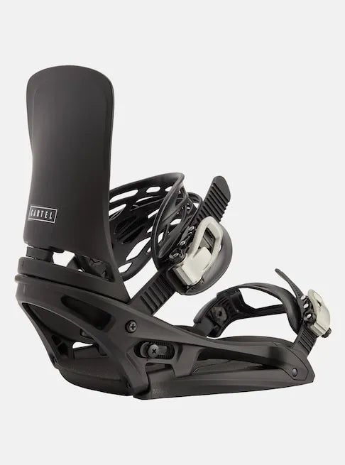 Burton Men's Cartel EST Snowboard Bindings, Black, L