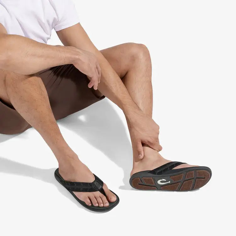 Olukai Mens Sandals Tuahine Palm