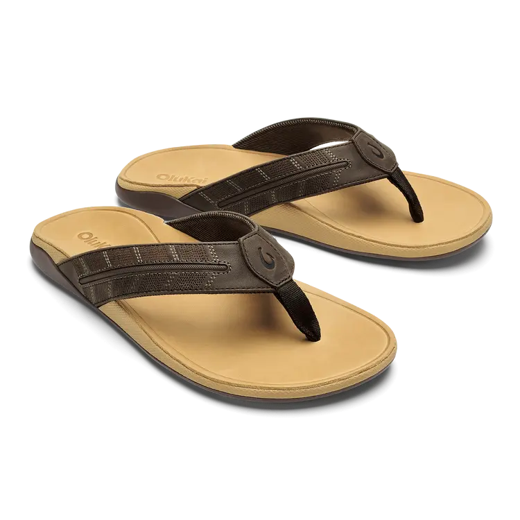 Olukai Mens Sandals Tuahine Palm