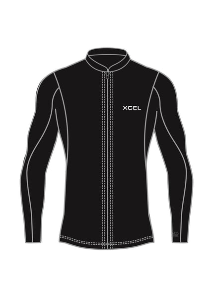 Xcel Men's Axis Long Sleeve Front Zip Jacket 1/0.5mm DS