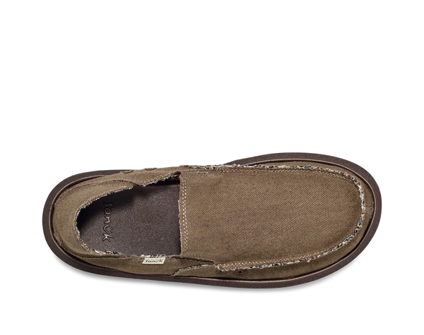 Sanuk Mens Shoes Vagabond ST Hemp