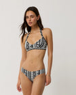 Rip Curl Womens Bikini Bottoms Samba Stripe Hipster Cheeky Coverage