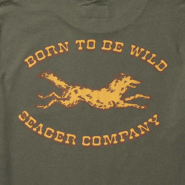 Seager Mens Shirt Born Wild