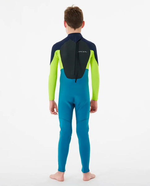 Rip Curl Wetsuits Junior's Omega 4/3 Back Zip Fullsuit (8 - 16 years)