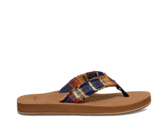 Sanuk Mens Sandals Fraid Not Blanket display picture 1
