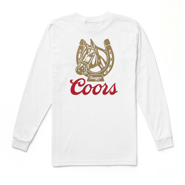 Seager Mens Shirt Seager X Coors Banquet Legacy Long Sleeve
