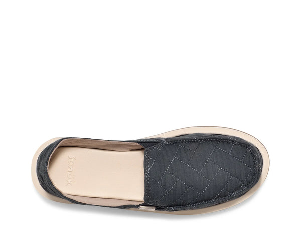 Sanuk Womens Shoes Donna Quilted