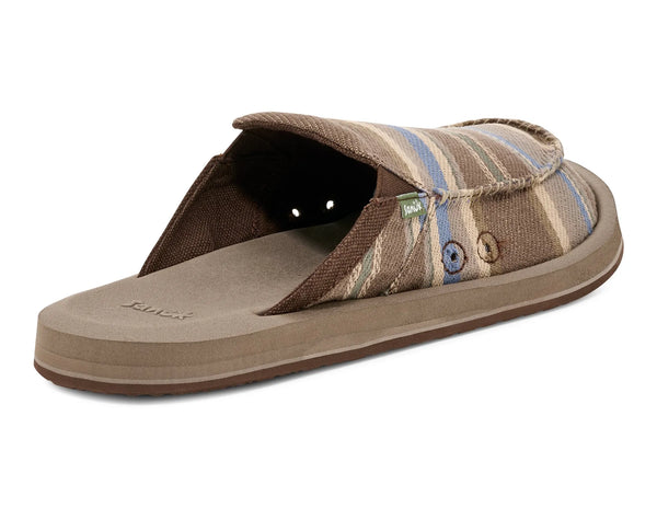 Sanuk Mens Slippers You Got My Back Blanket