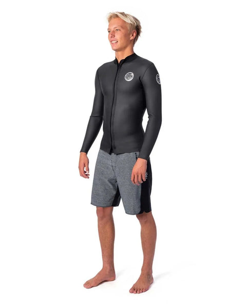 Rip Curl Mens Wetsuit Jacket Dawn Patrol 1.5mm Long Sleeve Front Zip