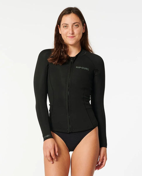 Rip Curl Womens Wetsuits Dawn Patrol 2mm Long Sleeve Wetsuit Jacket