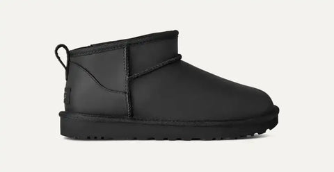 UGG® Womens Boots Classic Ultra Mini Leather