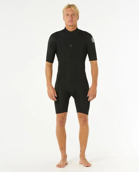 Rip Curl Mens Wetsuits Mens Dawn Patrol 2mm Back Zip Springsuit