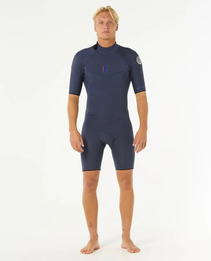 Rip Curl Mens Wetsuits Mens Dawn Patrol 2mm Back Zip Springsuit
