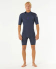 Rip Curl Mens Wetsuits Mens Dawn Patrol 2mm Back Zip Springsuit