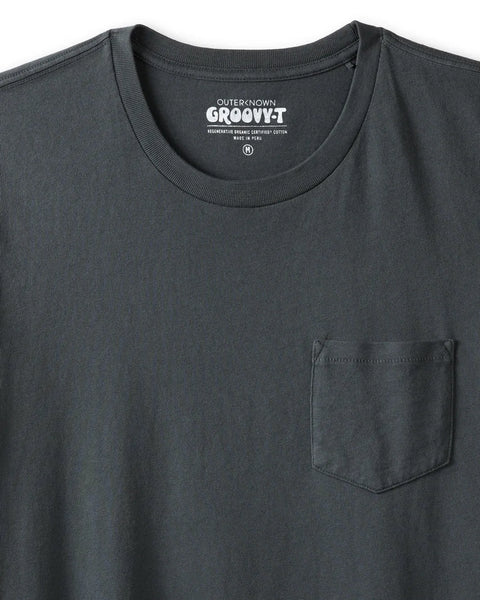Outerknown Mens Shirt Groovy Pocket Tee