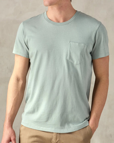 Outerknown Mens Shirt Groovy Pocket Tee