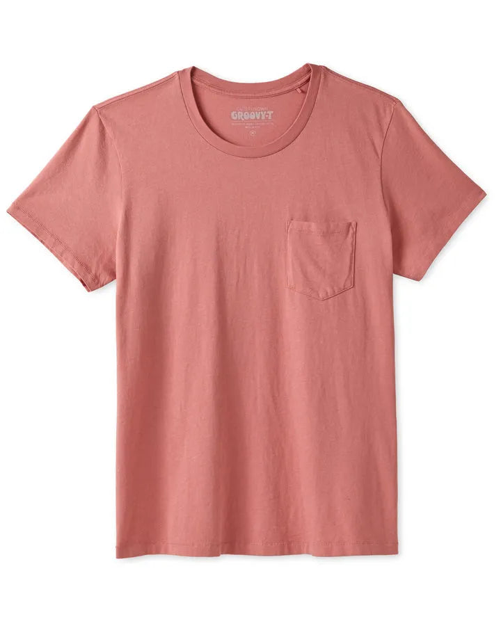 Outerknown Mens Shirt Groovy Pocket Tee