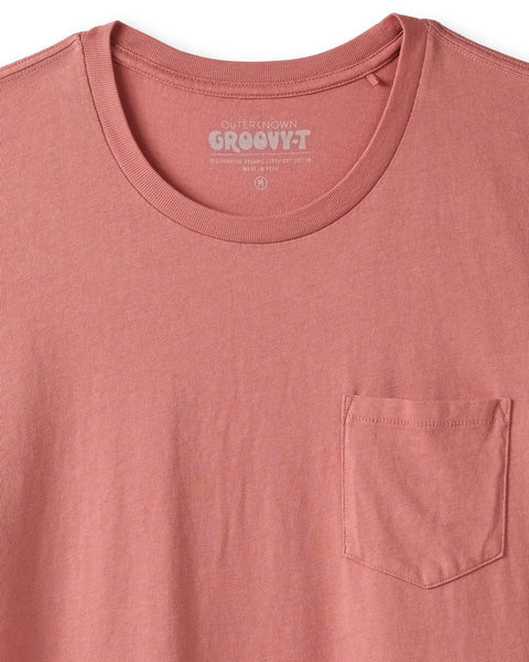 Outerknown Mens Shirt Groovy Pocket Tee