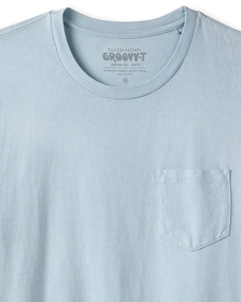 Outerknown Mens Shirt Groovy Pocket Tee