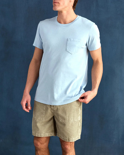 Outerknown Mens Shirt Groovy Pocket Tee