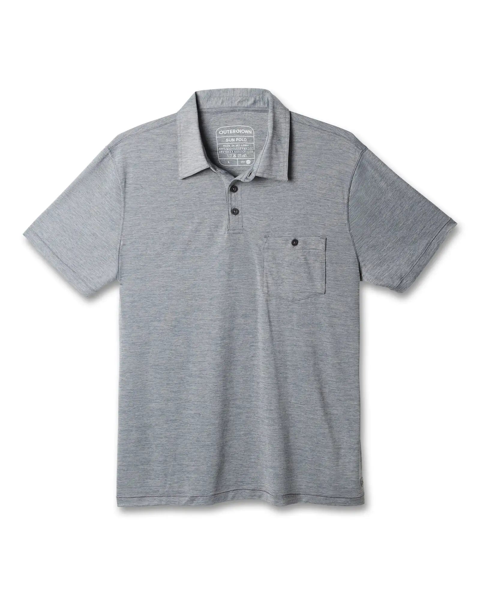 Outerknown Mens Knit Sun Polo