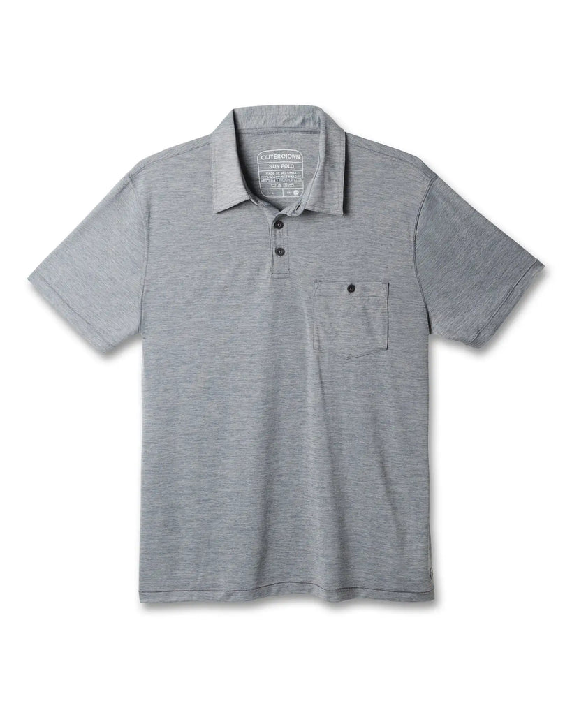 Outerknown Mens Knit Sun Polo