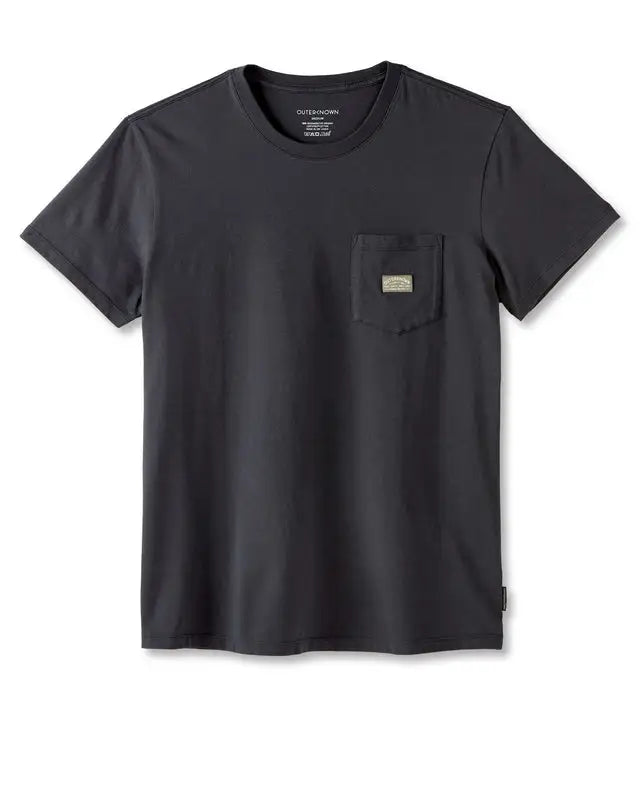 Outerknown Mens Shirt Industrial Outerknown Label Pocket Tee