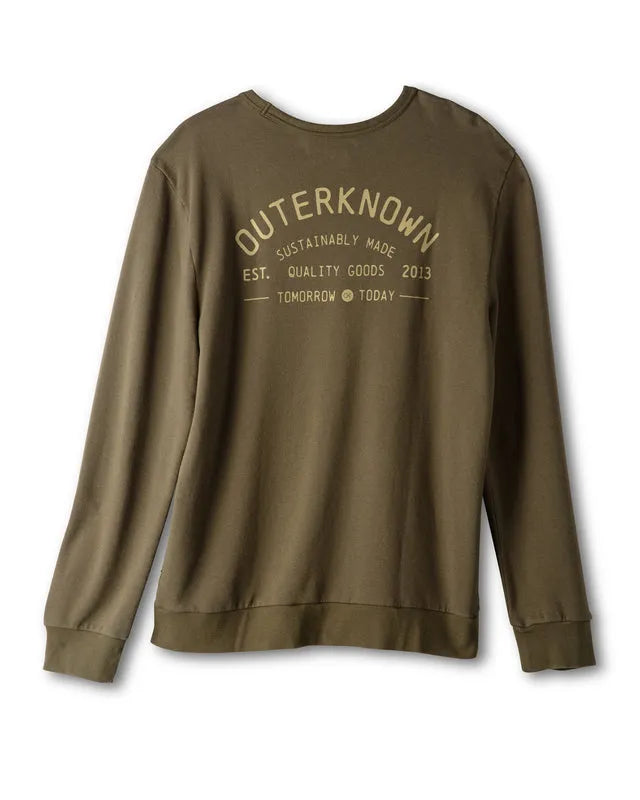 Outerknown Mens Sweatshirt The Team Crew