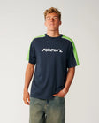 Rip Curl Mens Shirt Archive Up Top Panel Loose Tee