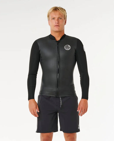 Rip Curl Wetsuits Mens Dawn Patrol 1.5mm Front Zip Jacket