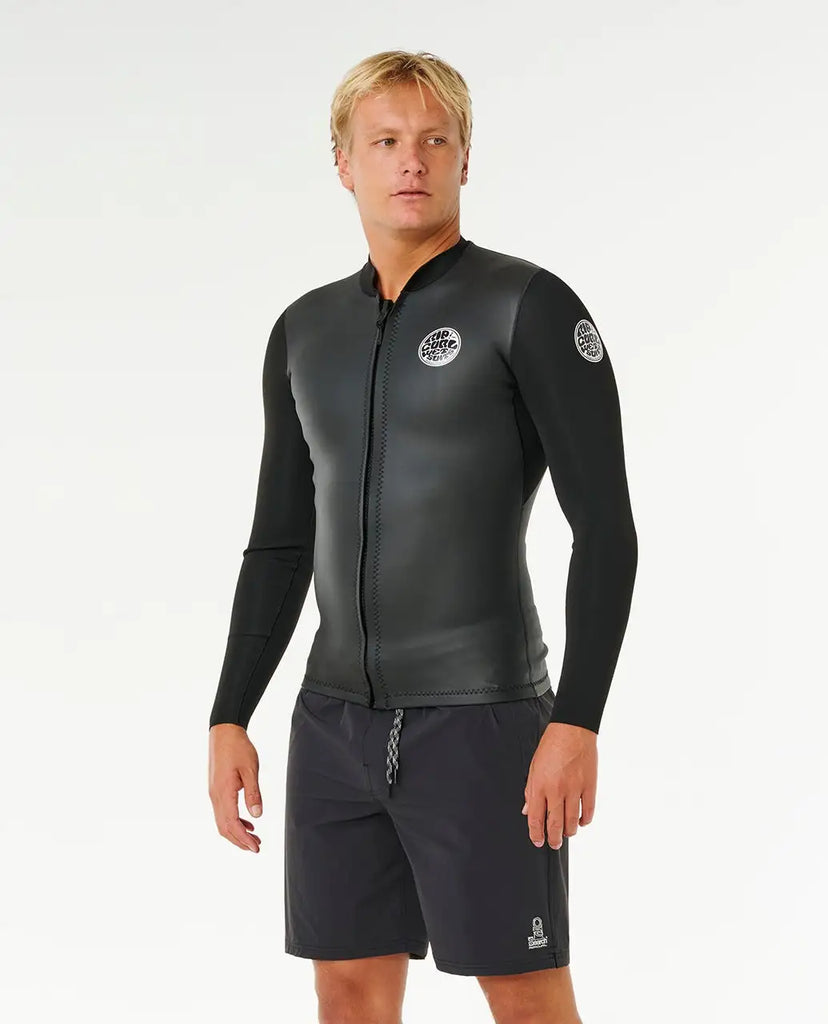 Rip Curl Wetsuits Mens Dawn Patrol 1.5mm Front Zip Jacket