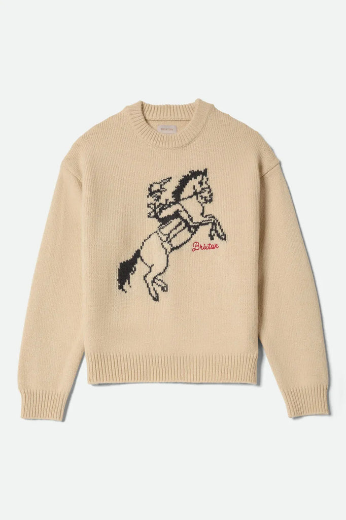Brixton Womens Sweater Brixton Ranching Club Crew