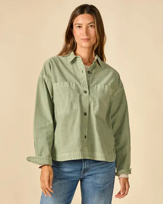 Outerknown Womens Shirt The Utilitarian Trail Shirt