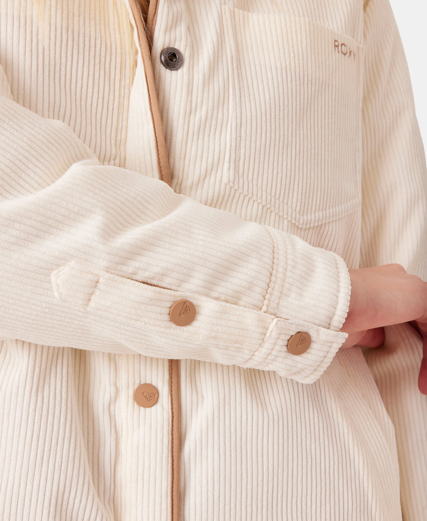 Roxy Womens Snow Layers Alpine Quilted Shacket