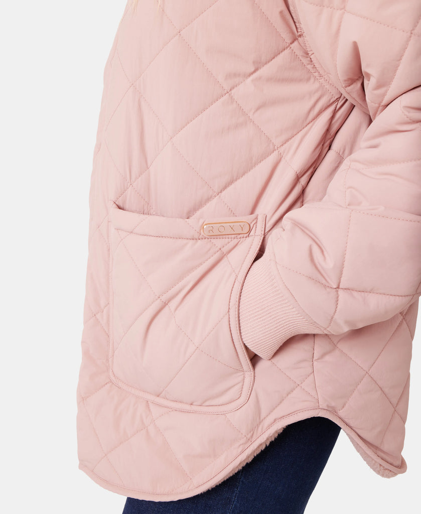 Roxy Womens Snow Layers Aurora Quilted Bomber