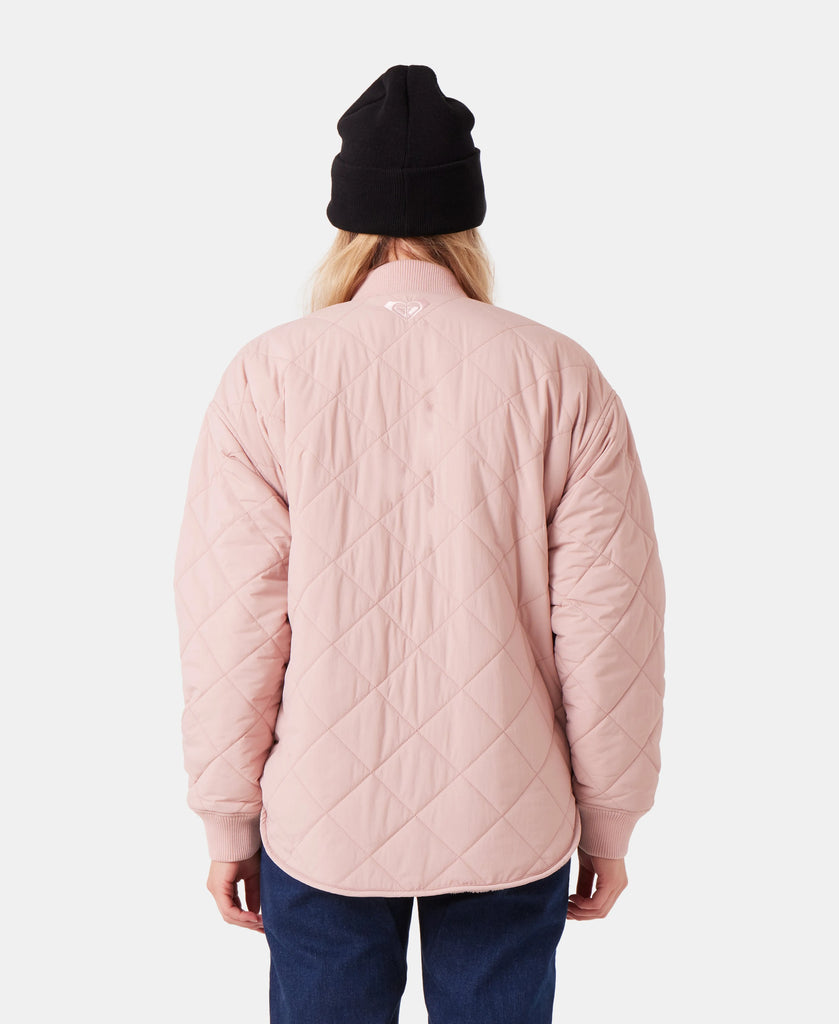 Roxy Womens Snow Layers Aurora Quilted Bomber