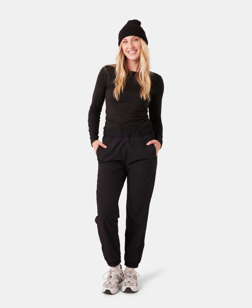 Roxy Womens Snow Layers Ember Textured Jogger