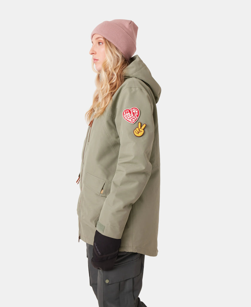 Roxy Womens Snow Jacket Free Love