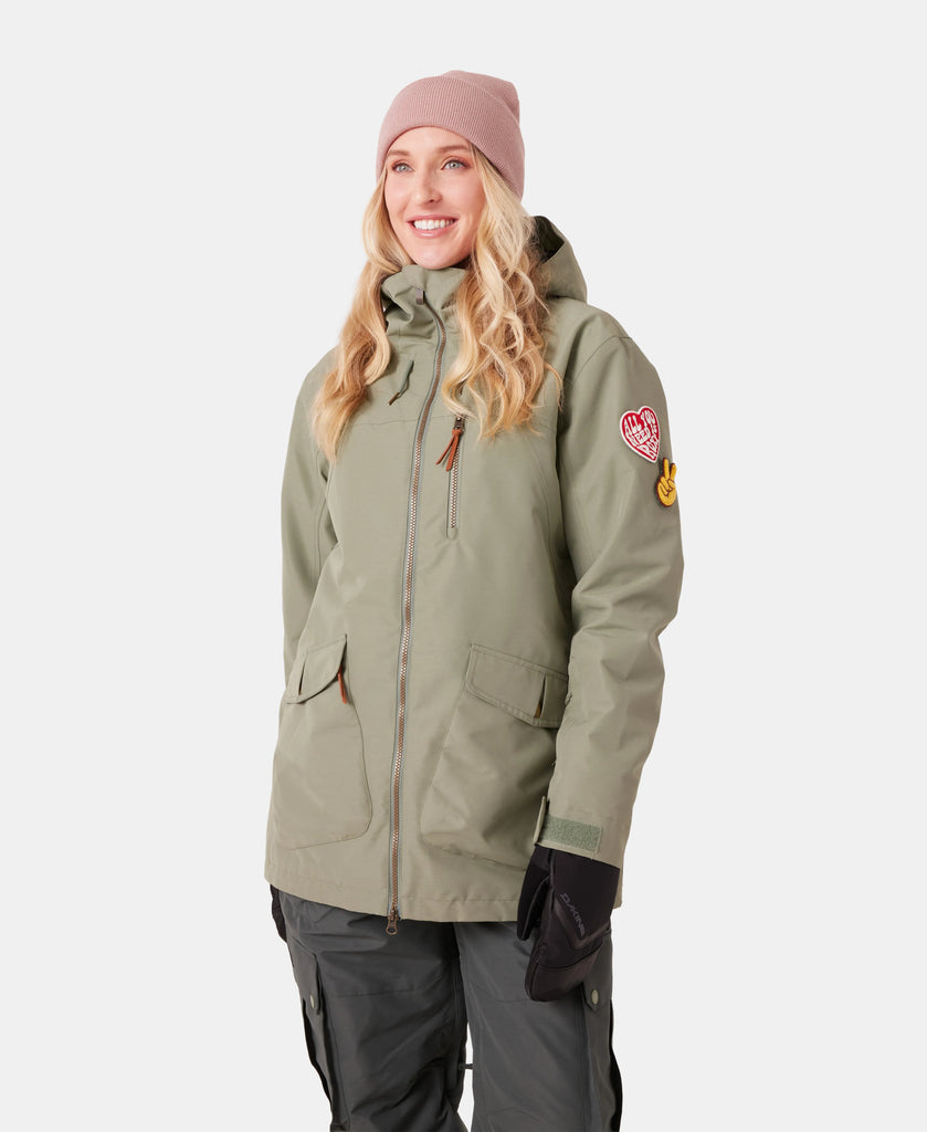 Roxy Womens Snow Jacket Free Love